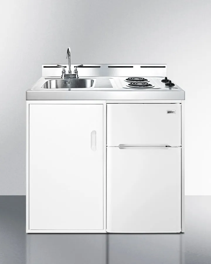 Summit C39EL 39 Wide All-In-One Kitchenette