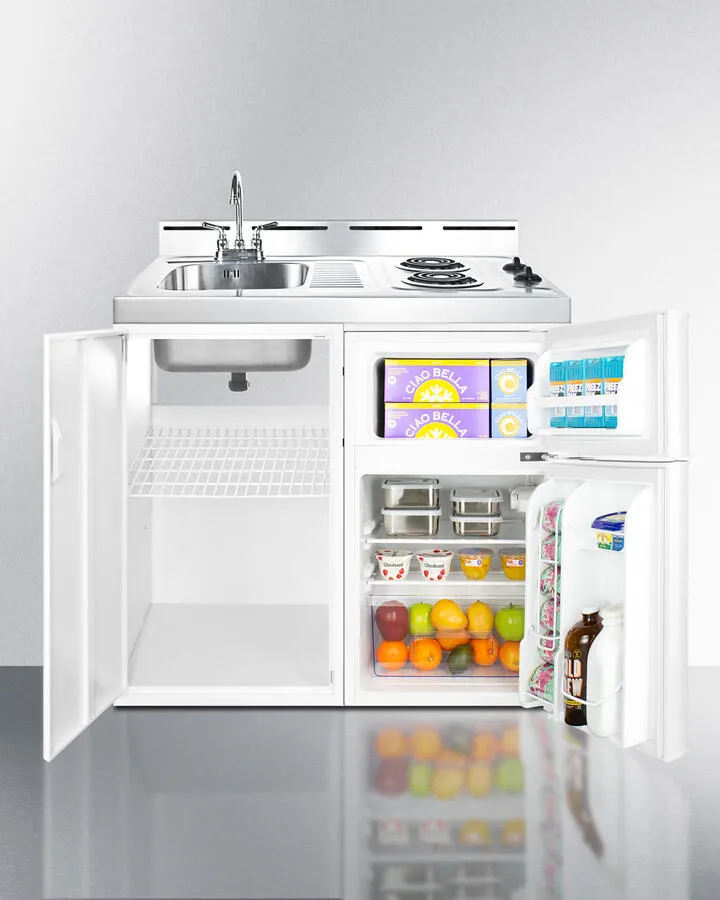 Summit C39EL 39 Wide All-In-One Kitchenette