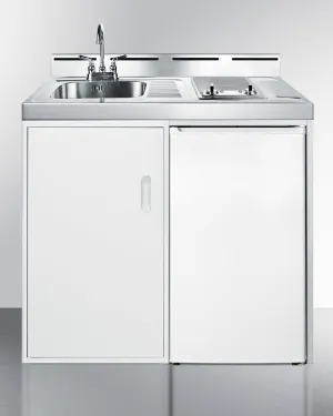 Summit C39ELAUTOGLASS 39 Wide All-In-One Kitchenette