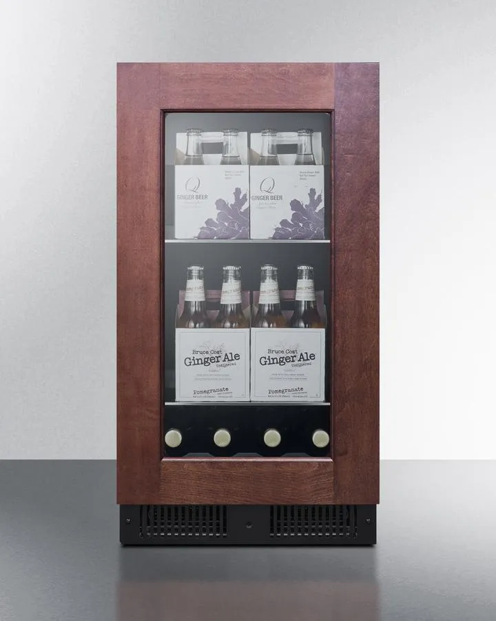 Summit CL181WBVPNR 18 Wide Built-In Commercial Beverage Center (Panel Not Included)