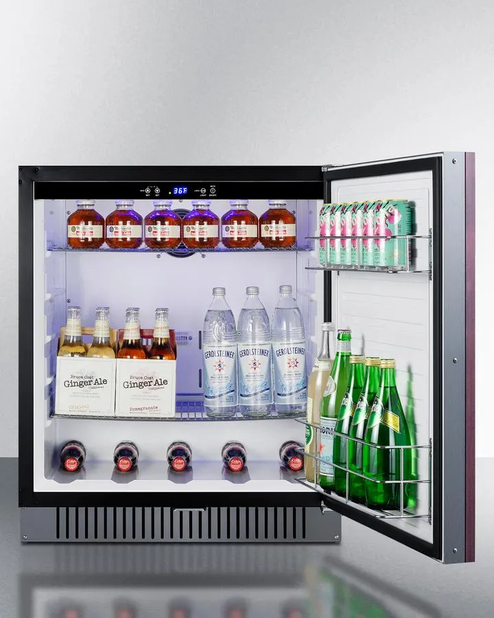 Summit FF27BSSADAIF 27 Wide Built-In All-Refrigerator. Ada Compliant (Panel Not Included)