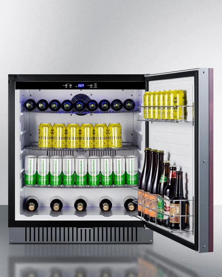 Summit FF27BSSADAIF 27 Wide Built-In All-Refrigerator. Ada Compliant (Panel Not Included)