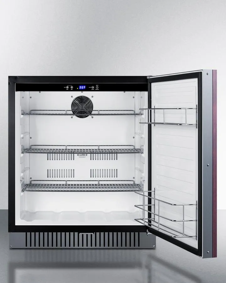 Summit FF27BSSADAIF 27 Wide Built-In All-Refrigerator. Ada Compliant (Panel Not Included)