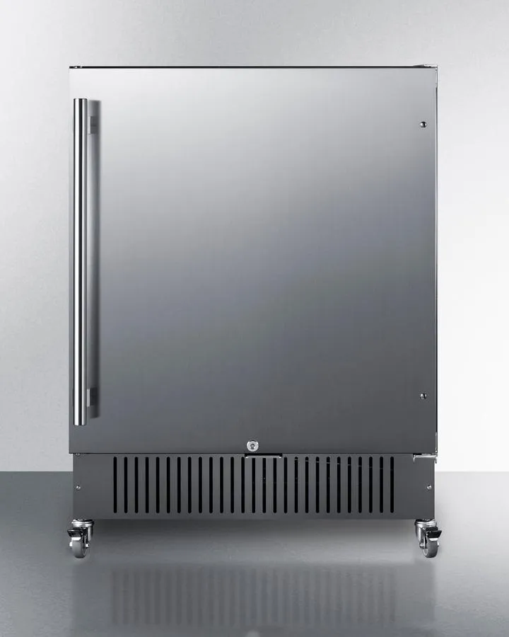 Summit FF27BSSCAS 27 Wide Mobile All-Refrigerator