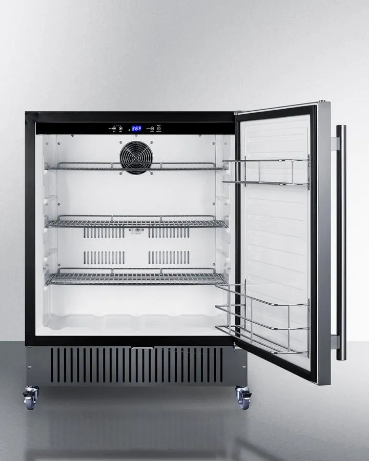 Summit FF27BSSCAS 27 Wide Mobile All-Refrigerator