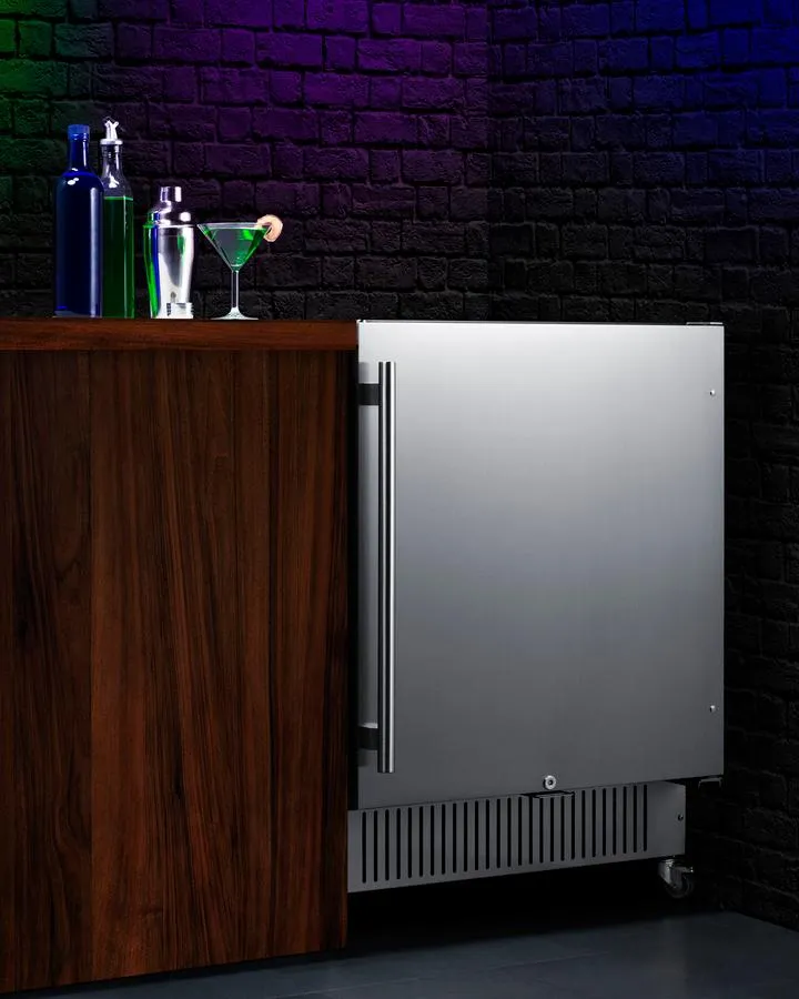 Summit FF27BSSCAS 27 Wide Mobile All-Refrigerator