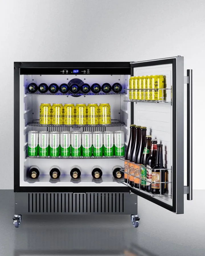 Summit FF27BSSCAS 27 Wide Mobile All-Refrigerator