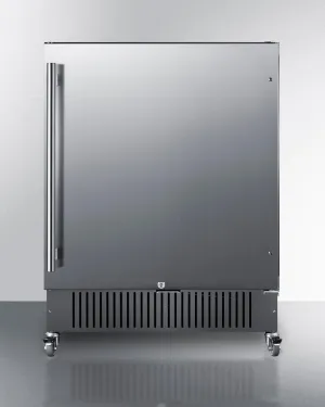 Summit FF27BSSCAS 27 Wide Mobile All-Refrigerator