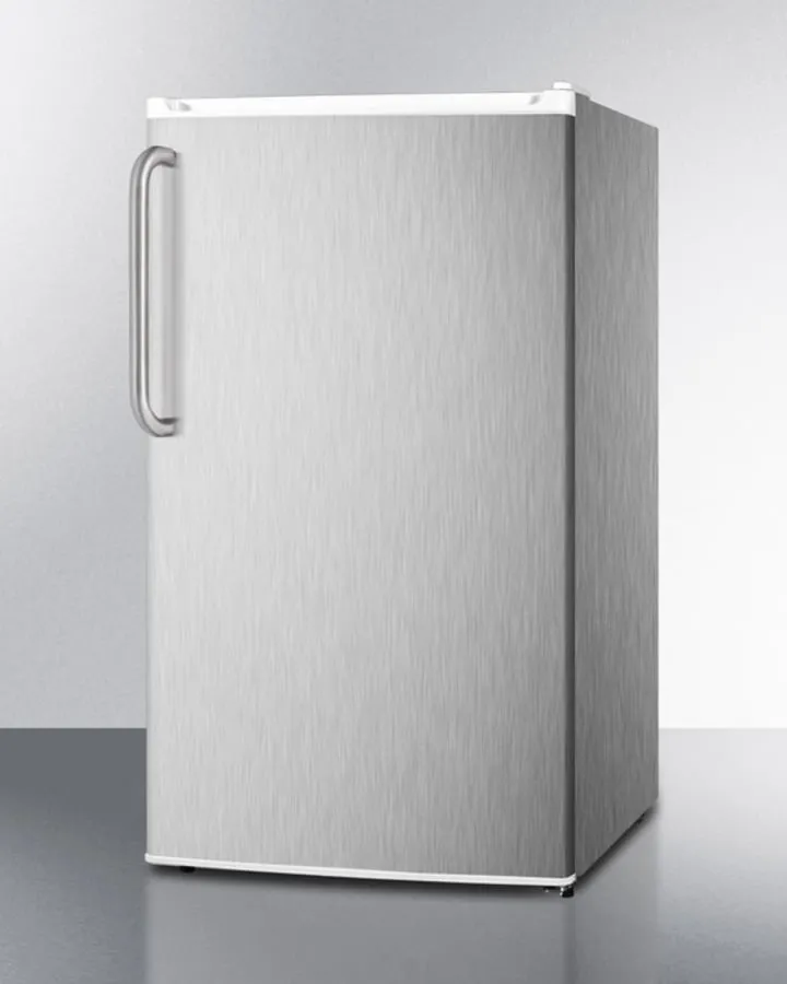 Summit FF412ESCSSADA 19 Wide Refrigerator-Freezer. Ada Compliant