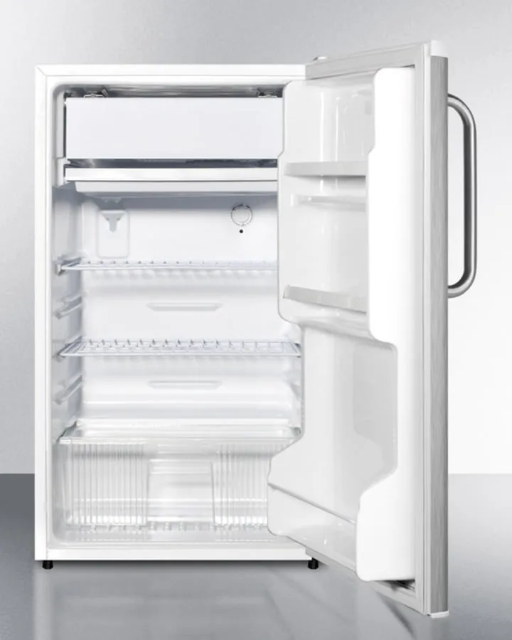Summit FF412ESCSSADA 19 Wide Refrigerator-Freezer. Ada Compliant
