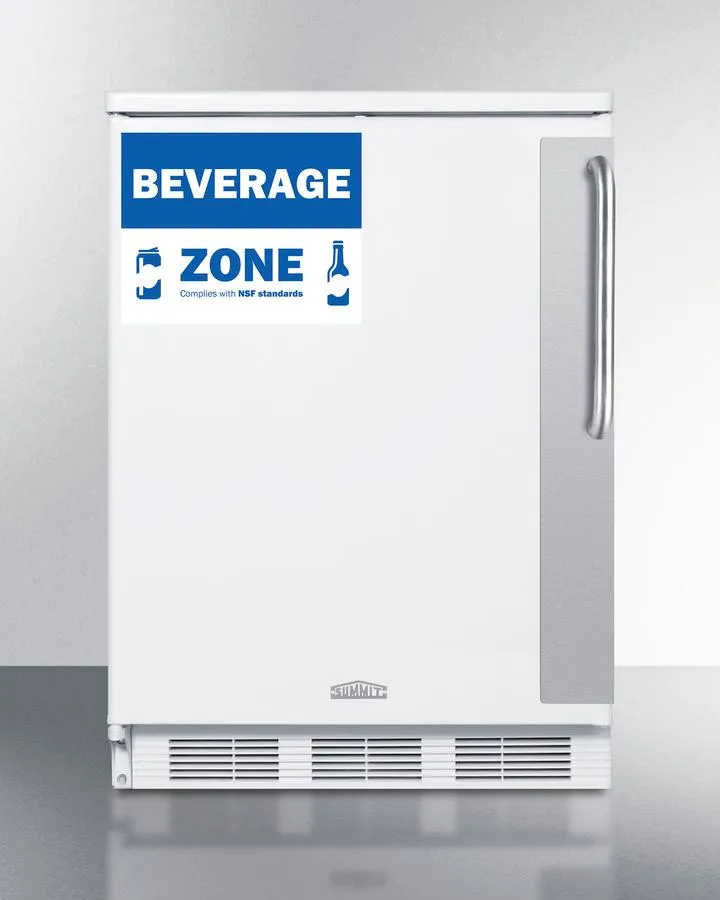 Summit FF6W7BZLHD 24 Wide All-Refrigerator