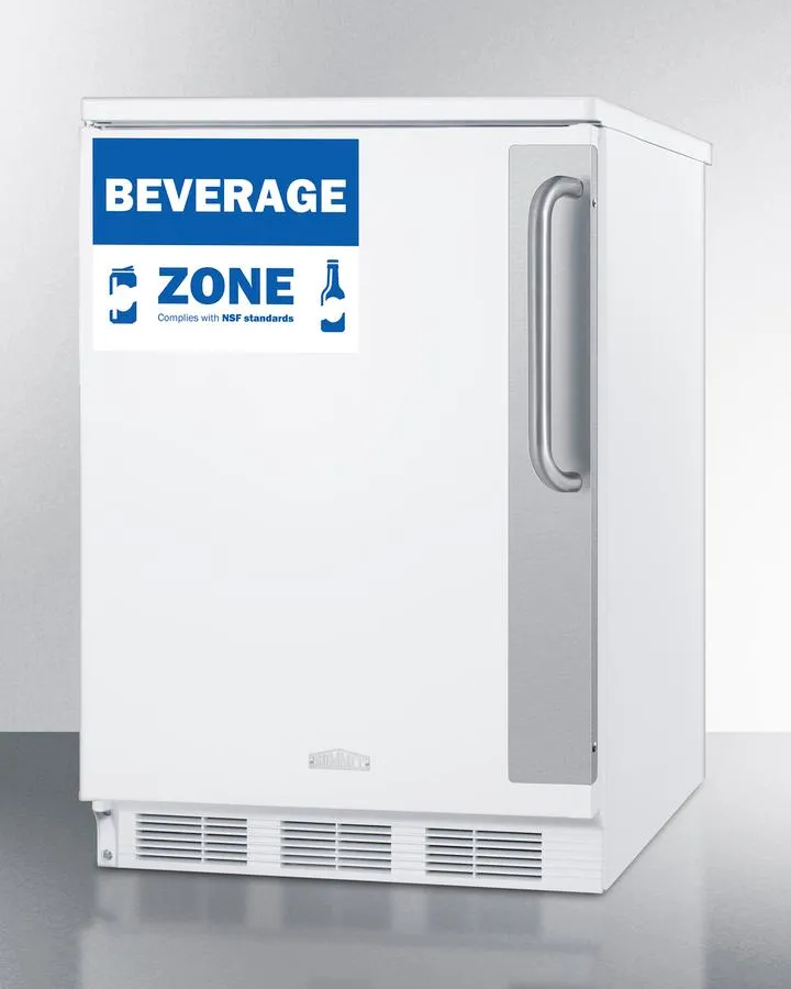 Summit FF6W7BZLHD 24 Wide All-Refrigerator