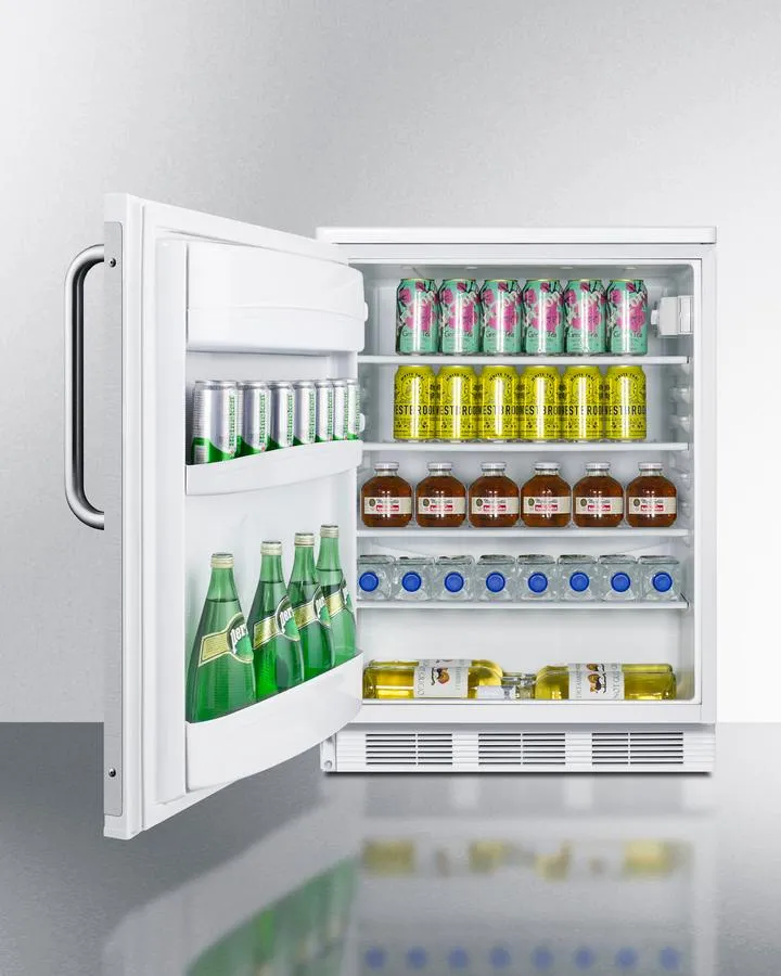 Summit FF6W7BZLHD 24 Wide All-Refrigerator