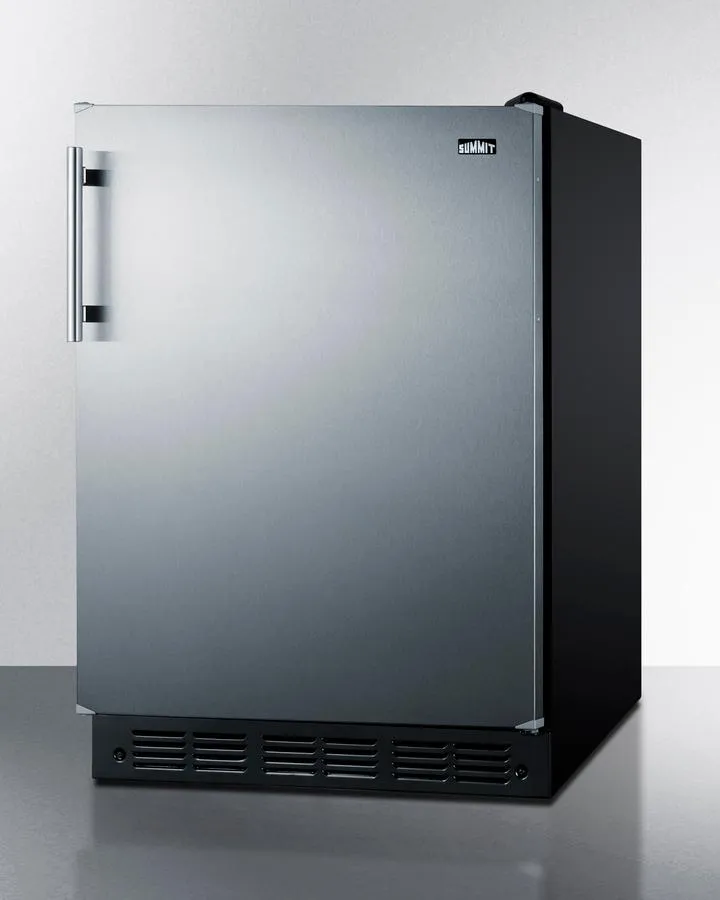 Summit FF708BL7SS 24 Wide All-Refrigerator