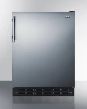 Summit FF708BL7SS 24 Wide All-Refrigerator