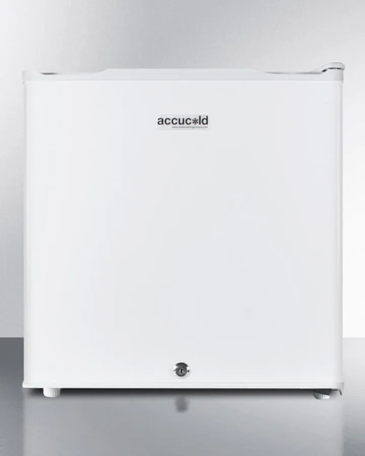 Summit FS21L Compact -20 C All-Freezer. Manual Defrost With A Factory Installed Lock And 1.4 Cu.Ft. Capacity