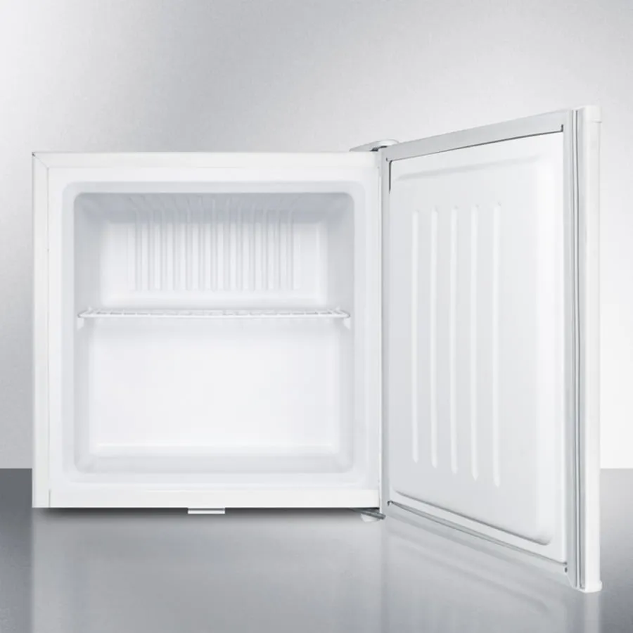 Summit FS21L Compact -20 C All-Freezer. Manual Defrost With A Factory Installed Lock And 1.4 Cu.Ft. Capacity