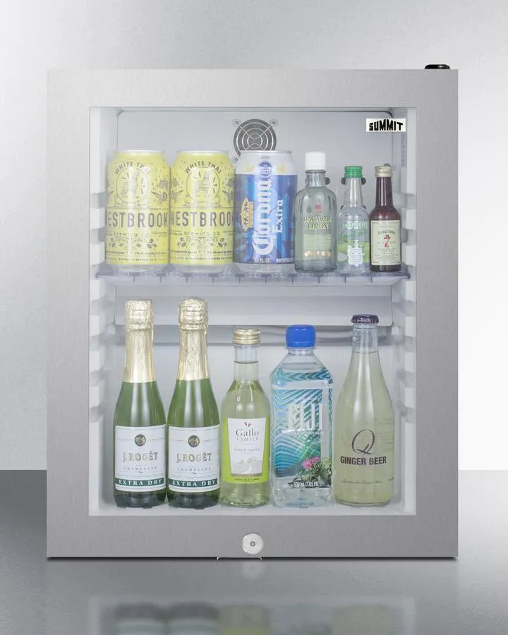 Summit MB13GLSSLHD 16 Wide Compact Minibar