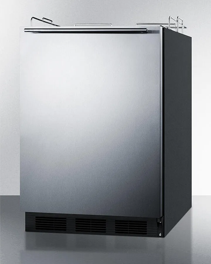 Summit SBC58BLBIADANK 24 Wide Built-In Kegerator. Ada Compliant