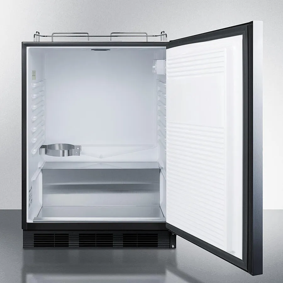 Summit SBC58BLBIADANK 24 Wide Built-In Kegerator. Ada Compliant