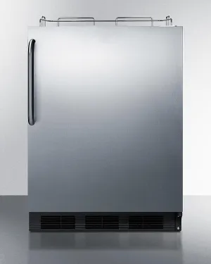 Summit SBC58BLBICSSADANK 24 Wide Built-In Kegerator. Ada Compliant