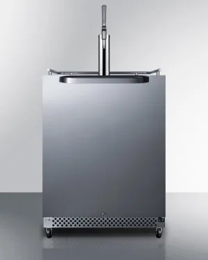 Summit SBC696OSNCF 24 Wide Built-In Outdoor Nitro Coffee Kegerator