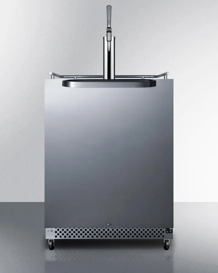 Summit SBC696OSNCF 24 Wide Built-In Outdoor Nitro Coffee Kegerator