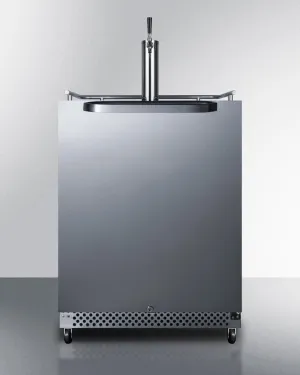 Summit SBC696OSWKD 24 Wide Built-In Outdoor Wine Kegerator