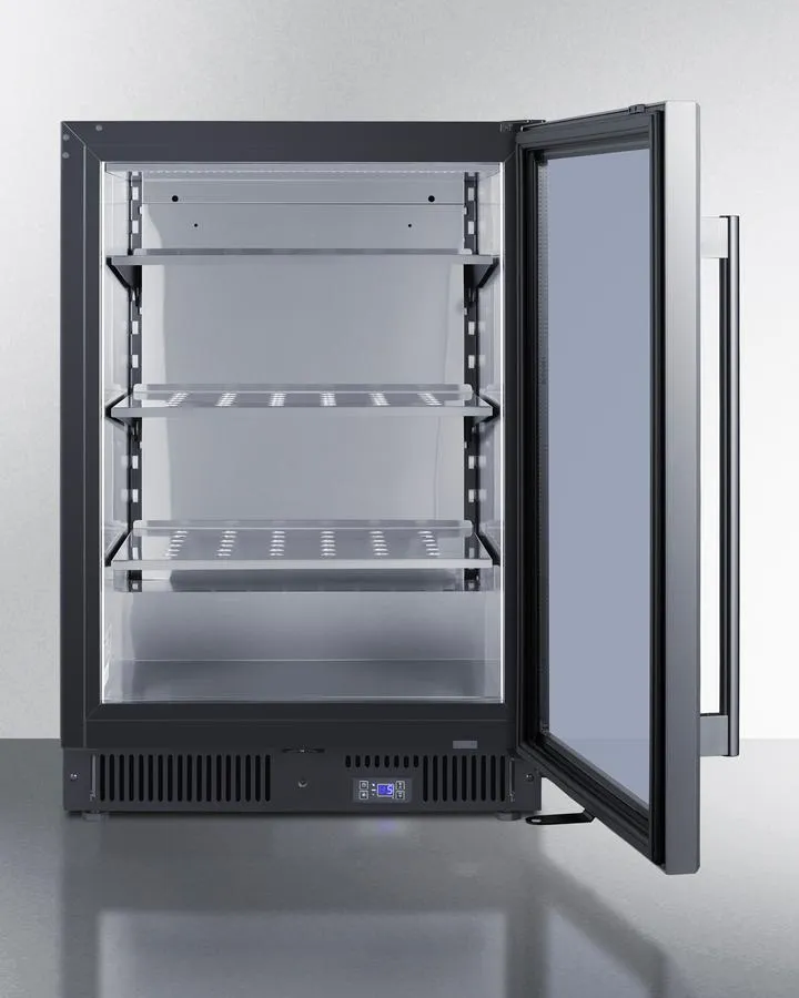 Summit SCF475 24 Wide Commercial Display Freezer