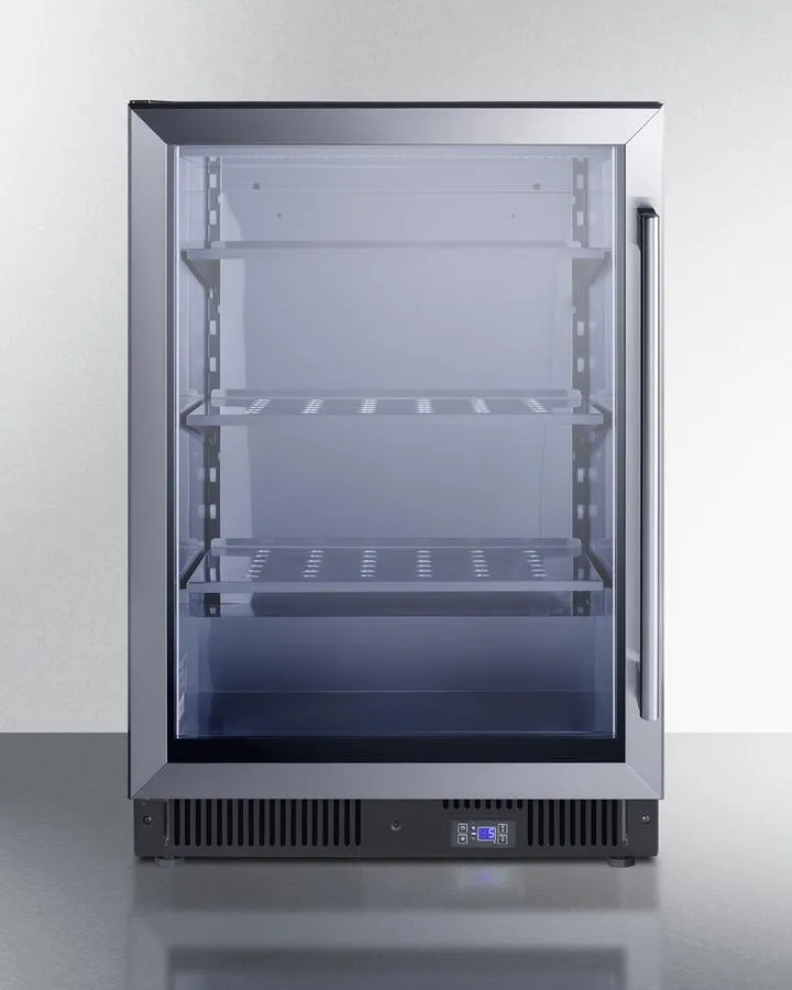 Summit SCF475LHD 24 Wide Commercial Display Freezer
