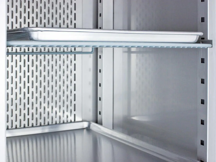 Summit SCFF496 Commercially Approved Frost-Free Reach-In Two-Door Freezer In Complete Stainless Steel; Replaces Scff495