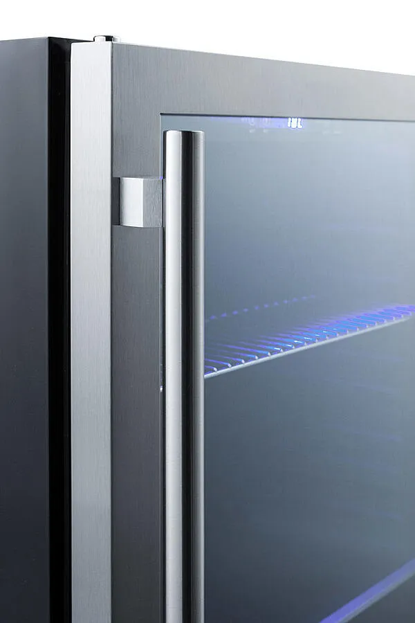 Summit SCR2466BCSS 24 Wide Built-In Beverage Cooler