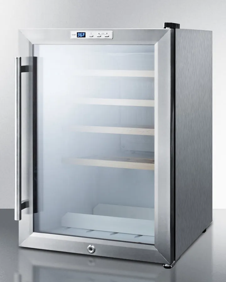 Summit SCR312LBICSSWC2 Compact Built-In Wine Cellar