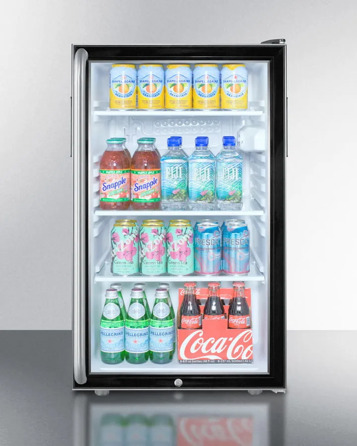 Summit SCR500BLBI7SH 20 Wide Built-In All-Refrigerator