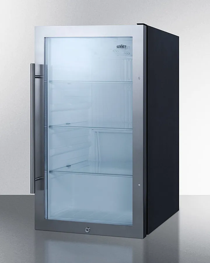 Summit SPR489OS Shallow Depth Indoor/Outdoor Beverage Cooler