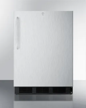 Summit SPR7OSSTADA Ada Compliant Commercial Outdoor Refrigerator In Complete Stainless Steel. Designed For Built-In Or Freestanding Use