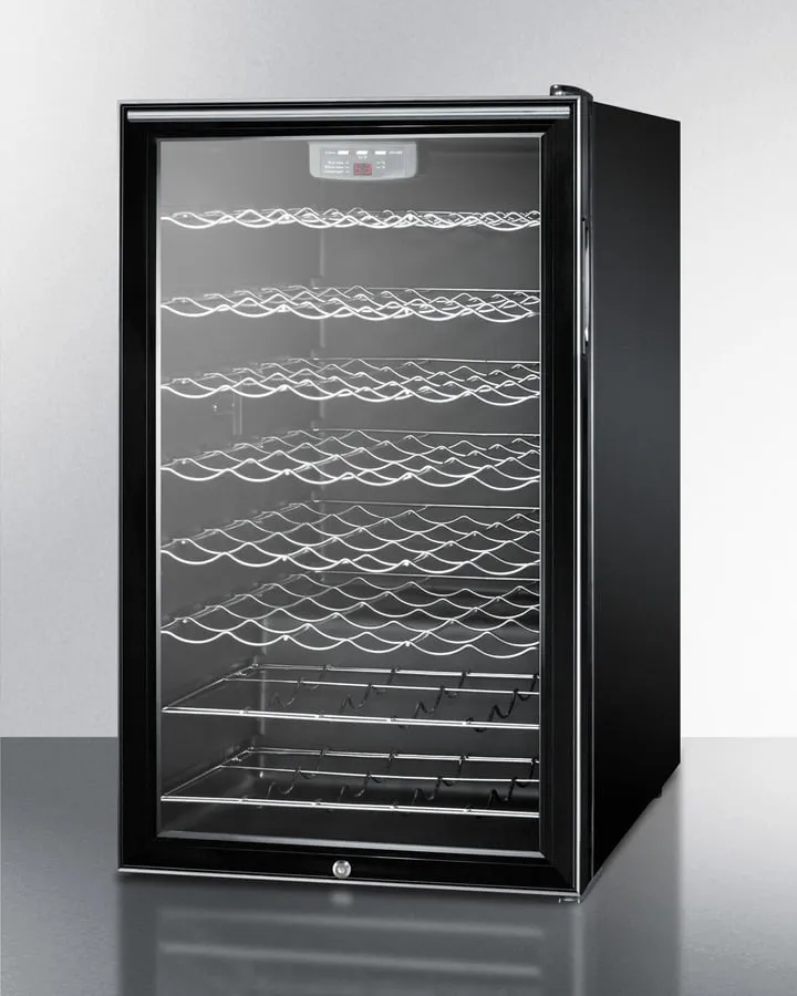 Summit SWC525LBI7HHADA 20 Wide Built-In Wine Cellar. Ada Compliant