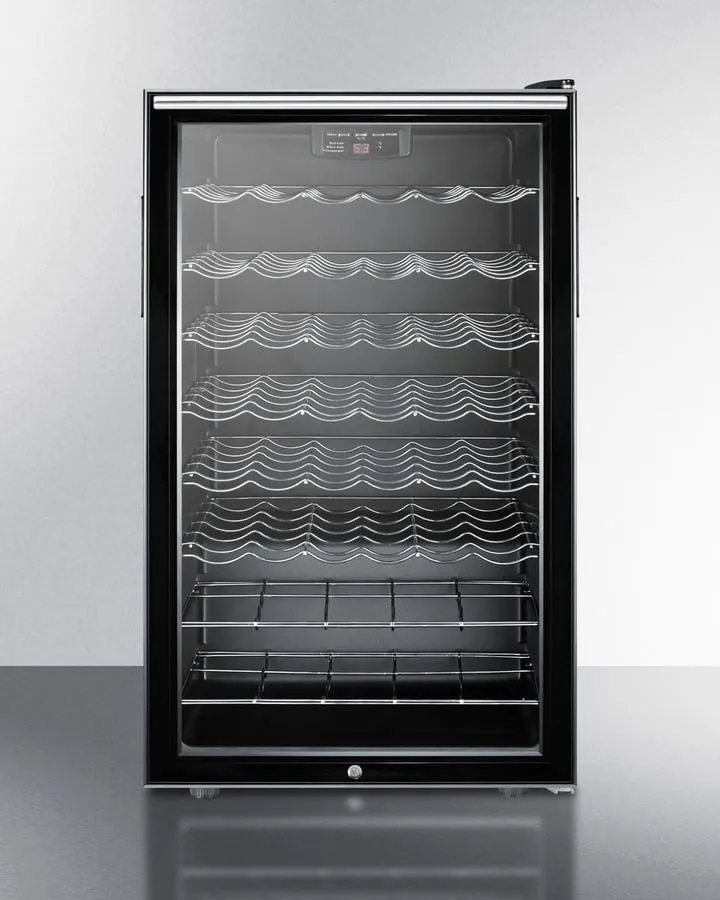 Summit SWC525LBI7HHADA 20 Wide Built-In Wine Cellar. Ada Compliant