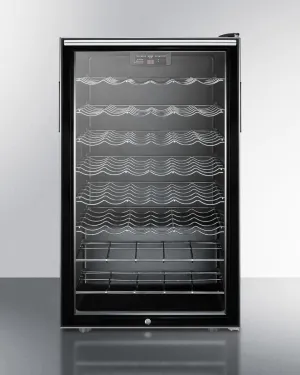 Summit SWC525LBI7HHADA 20 Wide Built-In Wine Cellar. Ada Compliant