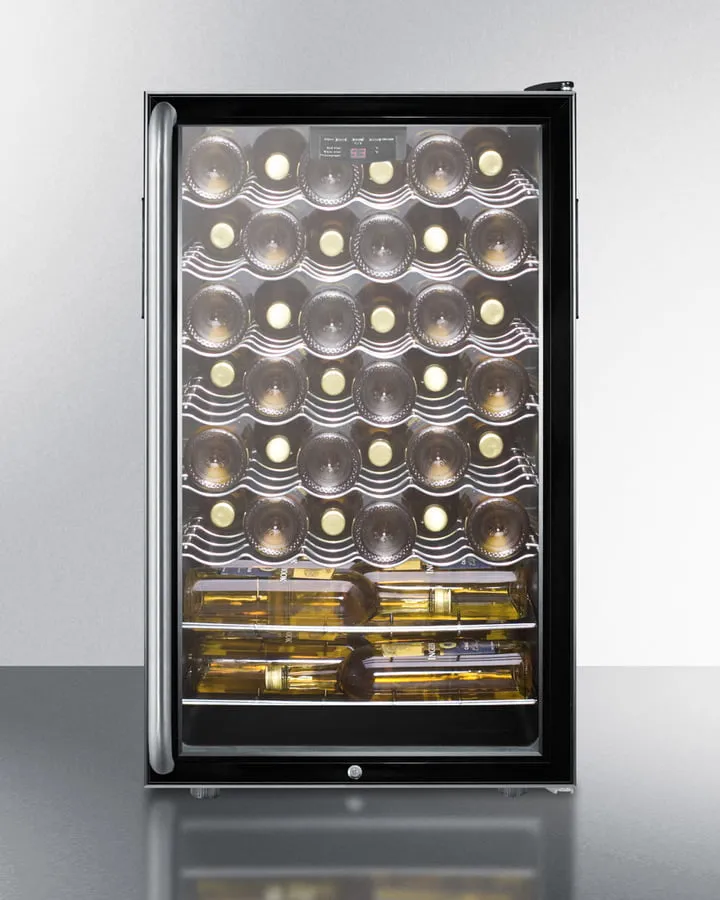 Summit SWC525LBI7SH 20 Wide Built-In Wine Cellar