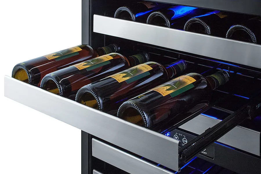 Summit SWC532BLBIST 24 Wide Built-In Wine Cellar