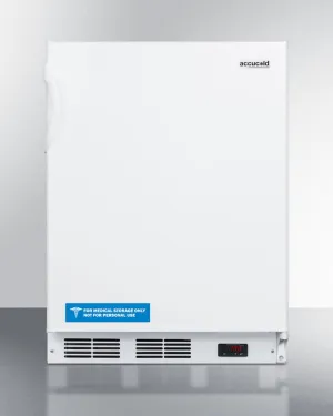 Summit VT65M7ADA Ada Compliant Commercially Listed -25 C Medical All-Freezer For Freestanding Use