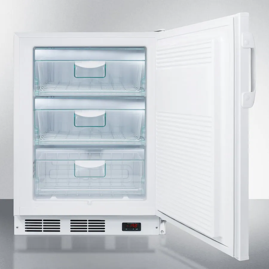 Summit VT65M7BIADA Commercial Ada Compliant Built-In Medical All-Freezer Capable Of -25 C Operation