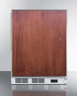 Summit VT65M7BIFRADA Commercial Ada Compliant Built-In Medical All-Freezer Capable Of -25 C Operation. With Stainless Steel Door Frame That Accepts Custom Panels