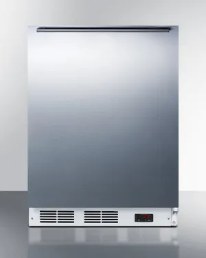 Summit VT65M7BISSHHADA Ada Compliant Commercial Built-In Medical All-Freezer Capable Of -25 C Operation. With Wrapped Stainless Steel Door And Horizontal Handle
