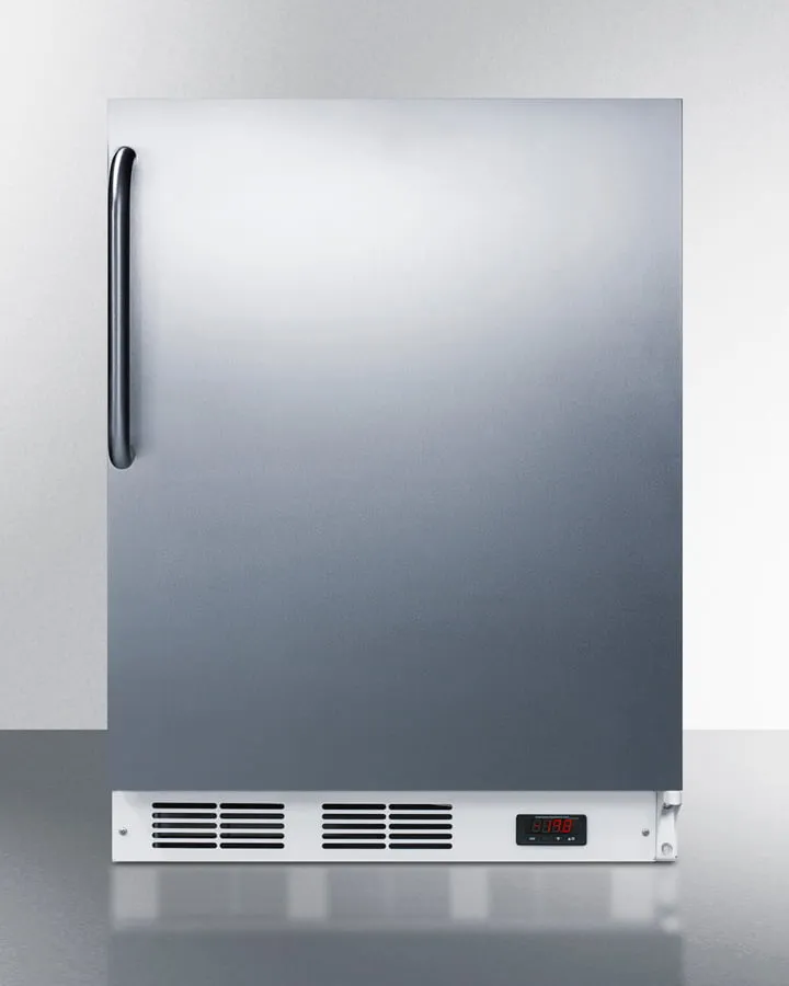 Summit VT65M7CSSADA Commercial Ada Compliant Built-In Medical All-Freezer Capable Of -25 C Operation. With Complete Stainless Steel Exterior