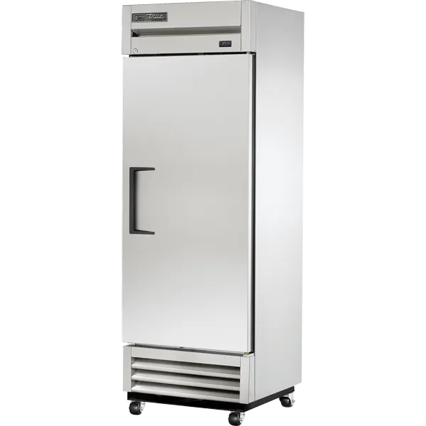True Manufacturing Commercial T19HC Reach-In Solid Swing Door Refrigerator With Hydrocarbon Refrigerant