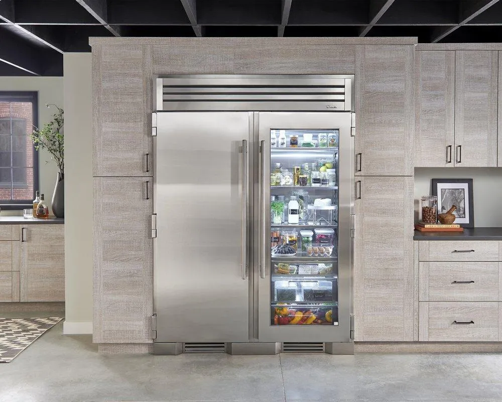 True Residential TR36FRZLSSC 36 Inch Solid Stainless Door Left Hinge Freezer Column