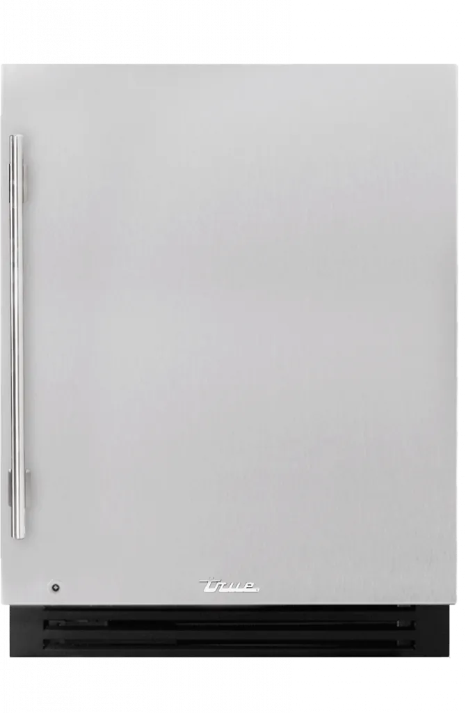 True Residential TURADA24RSAS 24 Inch Solid Stainless Door Right Hinge Ada Height Undercounter Refrigerator