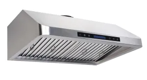 Verona VEHOOD3010 30 Stainless Steel Undermount Range Hood